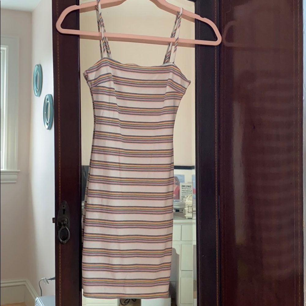 Multi-colored summer dress